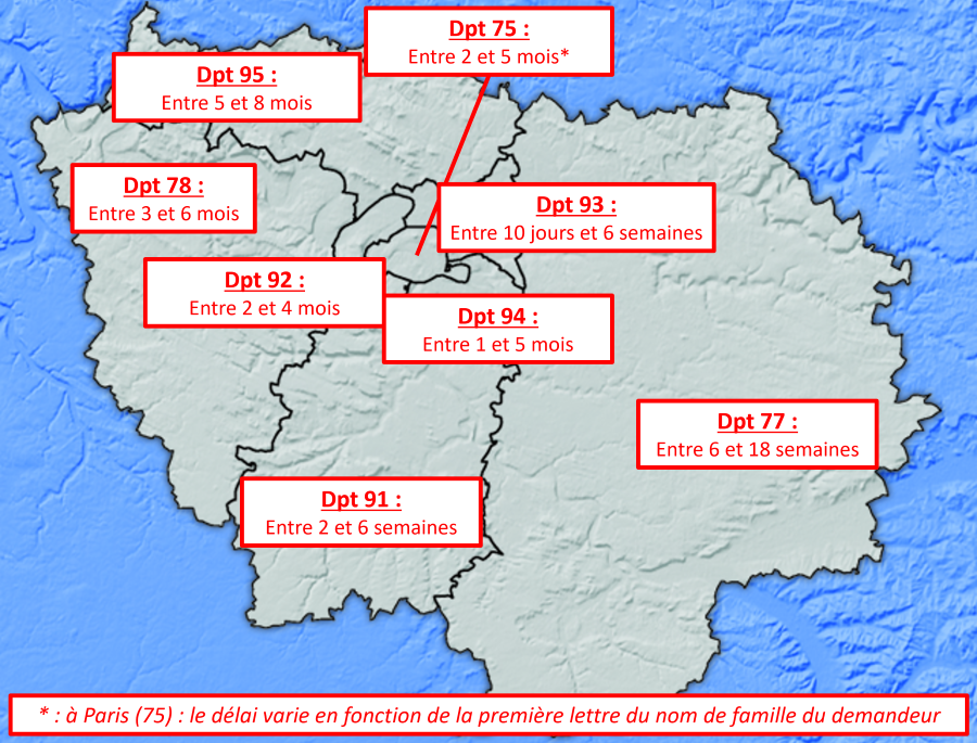 Delai Prefecture Carte VTC Novembre LOW